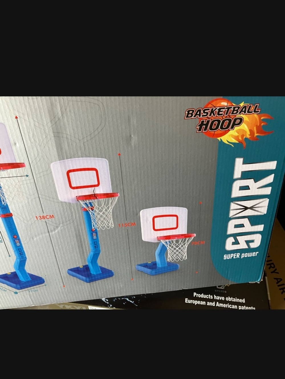 New JoyStone Kids Basketball Hoop Indoor Adjustable Height
27.6-54.3inch